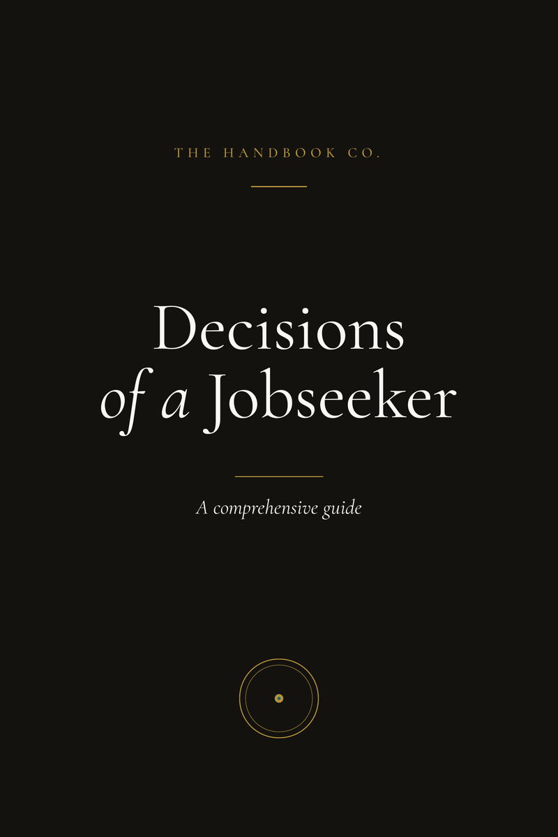 Decisions of a Jobseeker